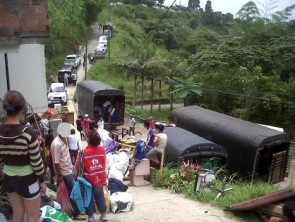 Desplazados de San Gabriel presentaron derecho de petición a la Alcaldía