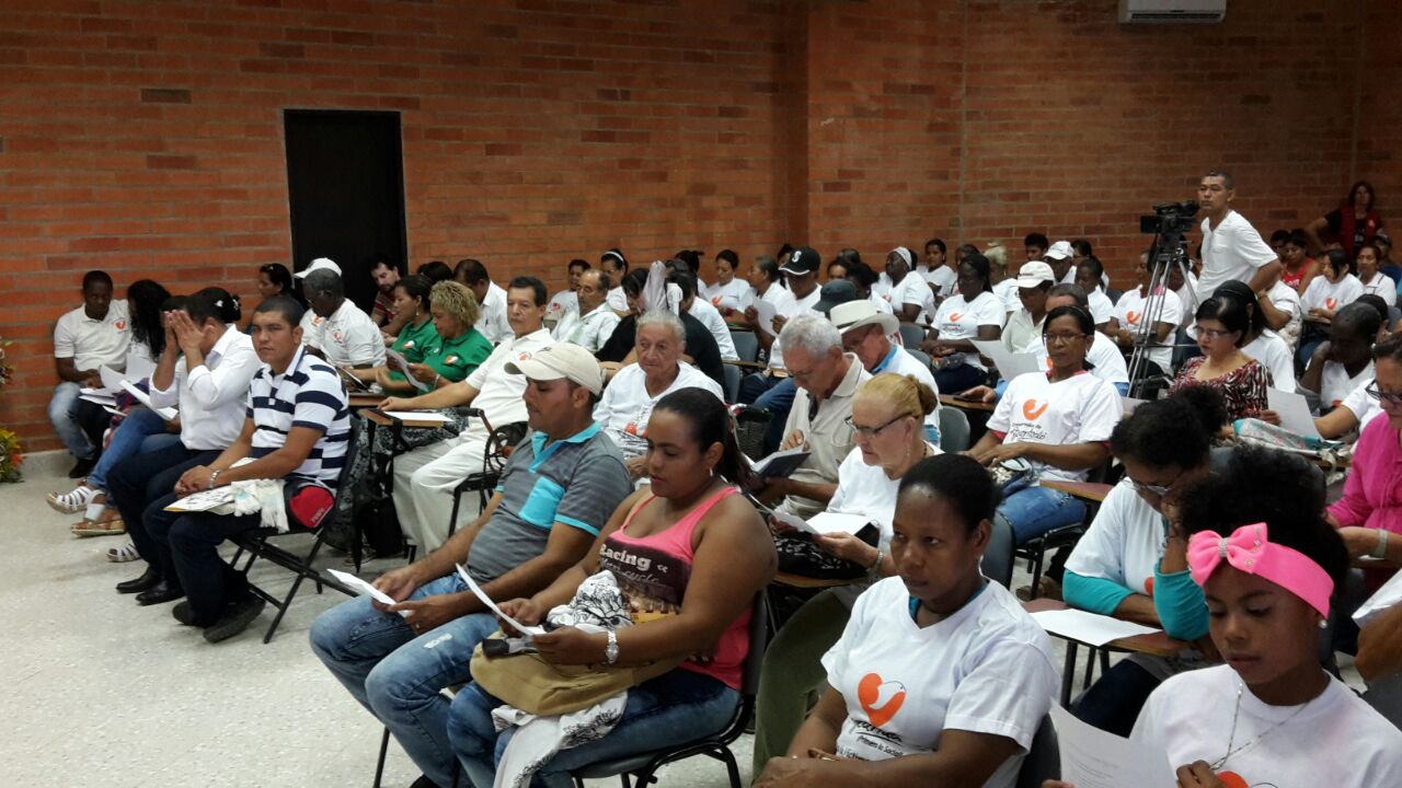 La audiencia tuvo una amplia participación de víctimas y organizaciones de la sociedad civil en Urabá