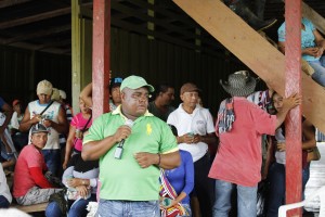 Borlyn Valencia, representante del Consejo Comunitario de La Larga Tumaradó