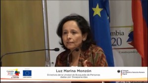 Luz Marina Monzon Unidad Busqueda Desaparecidos