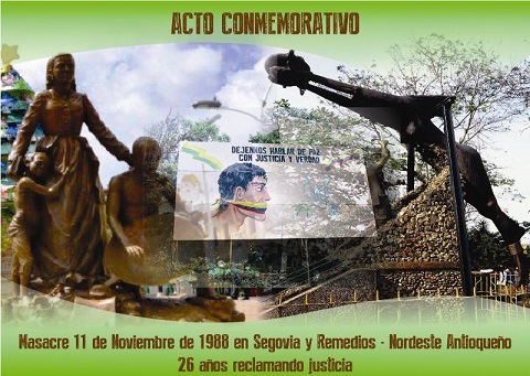 Conmemoracion Masacre Segovia