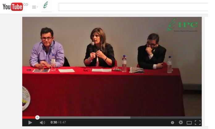 Video Laura Gil en Catedra